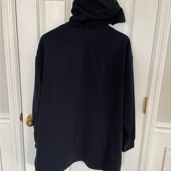 Nike Womens Dri-Fit Wrap Training Hoodie Size Large Black Athleisure 889204-010 - Picture 4 of 7